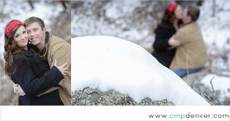 mountain engagement photo