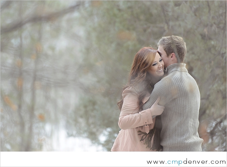 mountain engagement photo