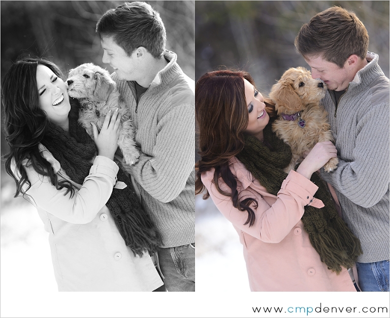 mountain engagement photo