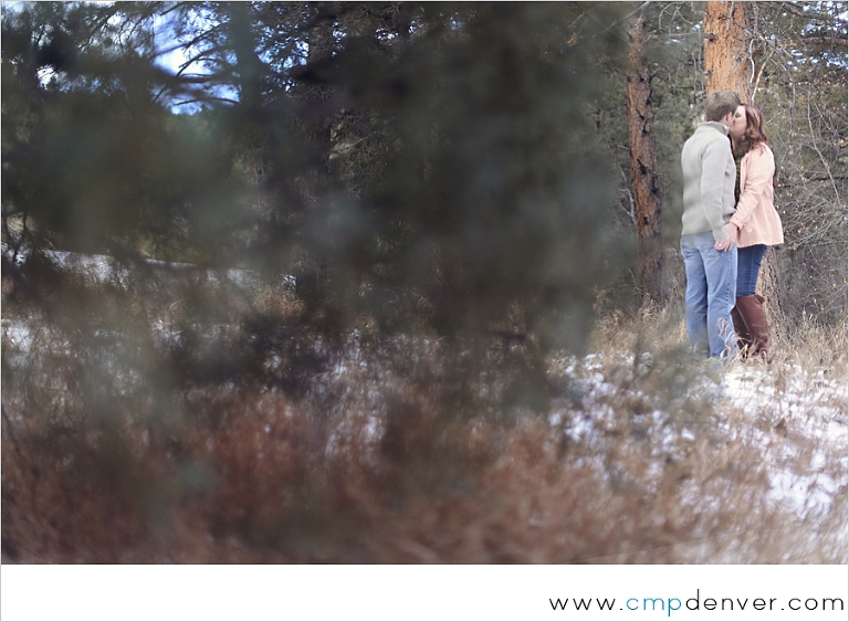 mountain engagement photo