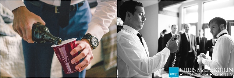 03 groomsmen getting ready