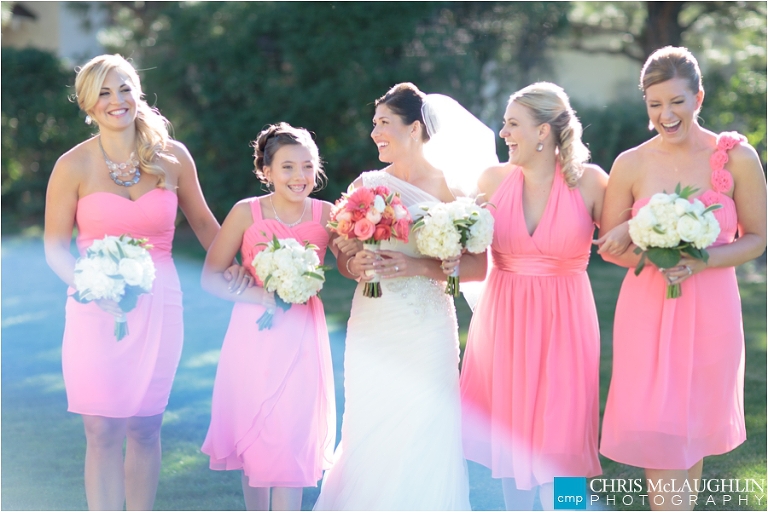 Outdoor Manor House Wedding Picture