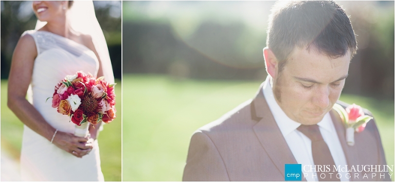 Outdoor Manor House Wedding Picture