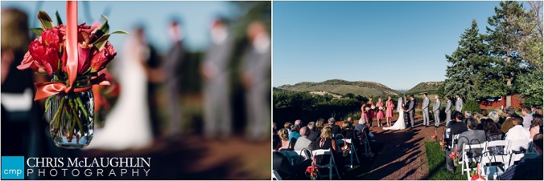 Outdoor Manor House Wedding Picture