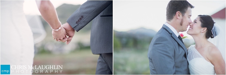 Outdoor Manor House Wedding Picture