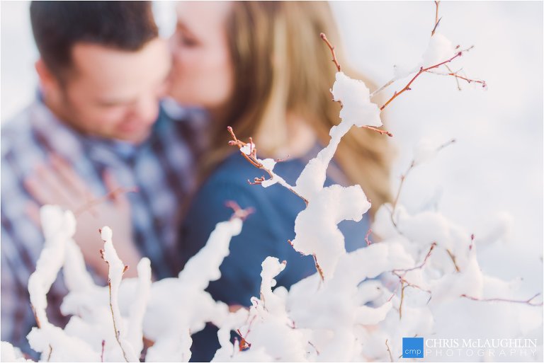 01 Snowy Engagement Photography Session