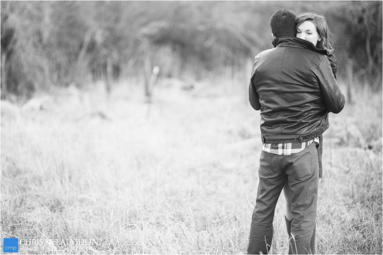 cold engagement session