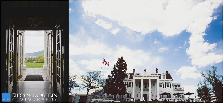 manor house colorado wedding photo