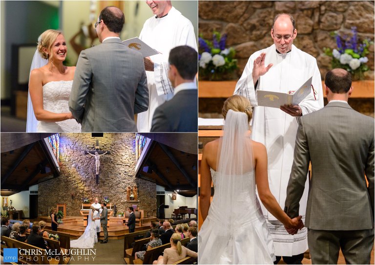 Christ The King Evergreen Wedding Photo