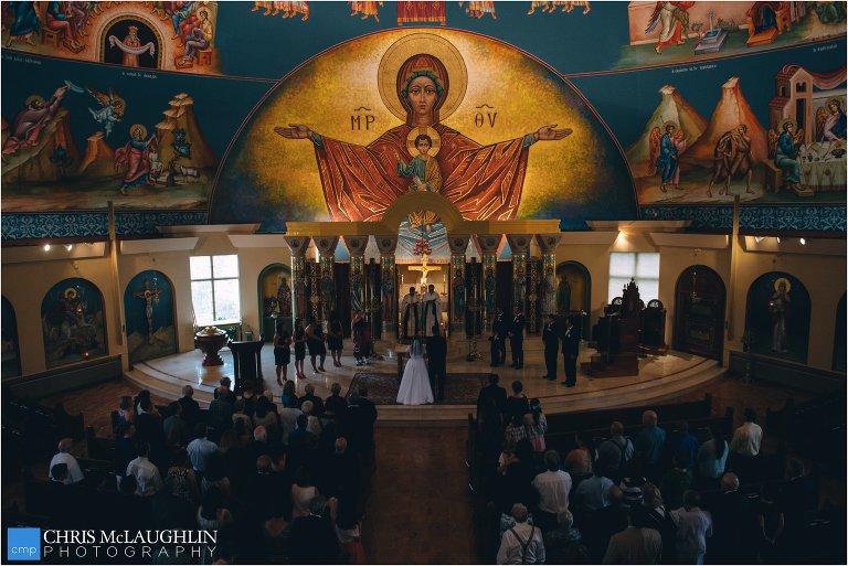 Greek Orthodox Cathedral Wedding Photo