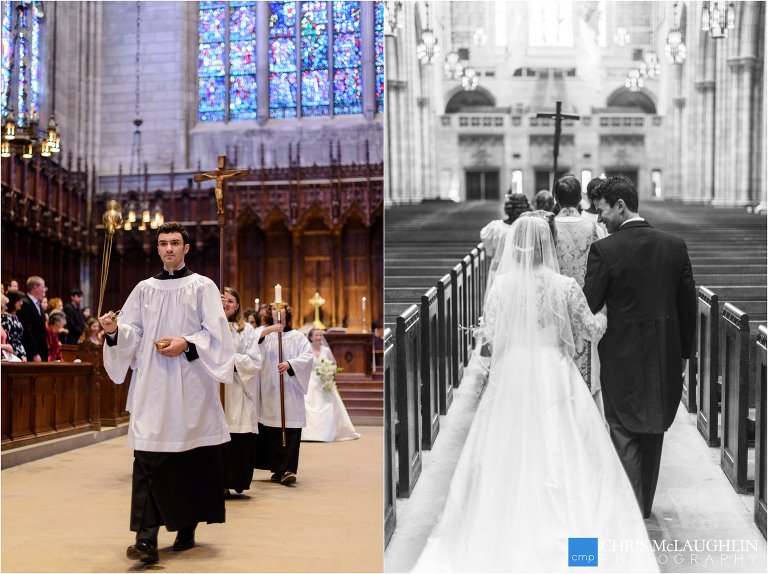 Princeton Chapel Wedding Photo