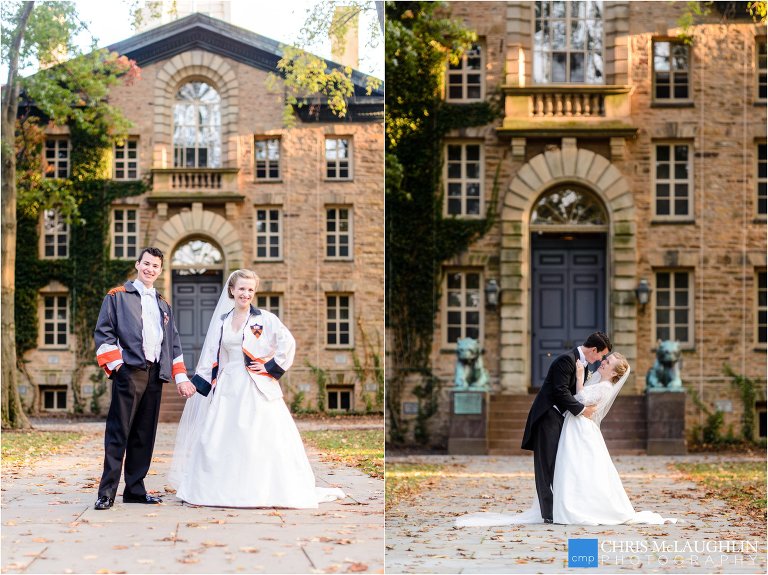 Princeton Chapel Wedding Photo