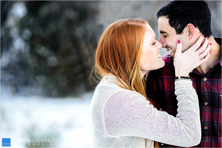castlewood canyon engagement picture