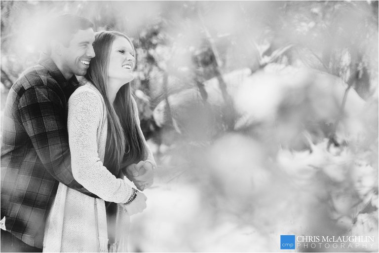 castlewood canyon engagement picture