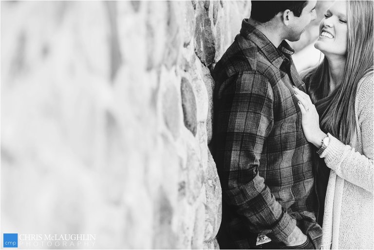 castlewood canyon engagement picture