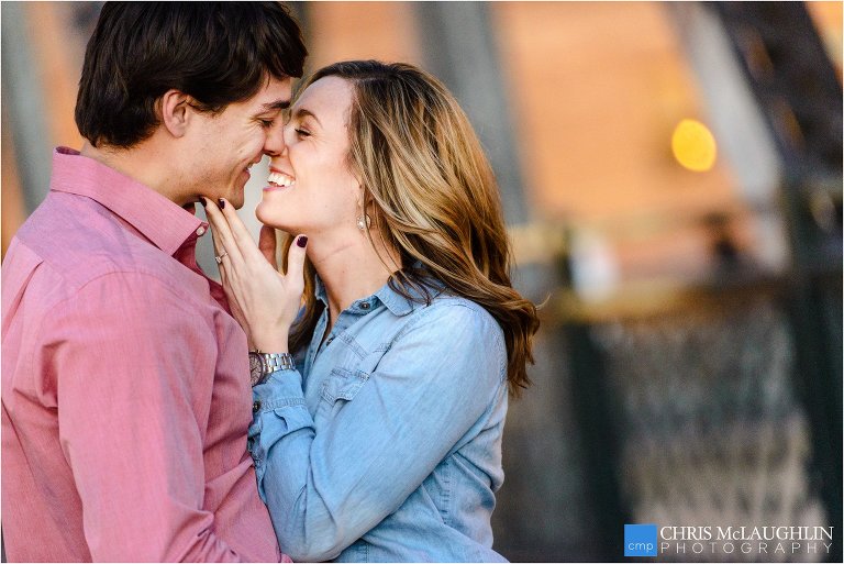 highland engagement photo