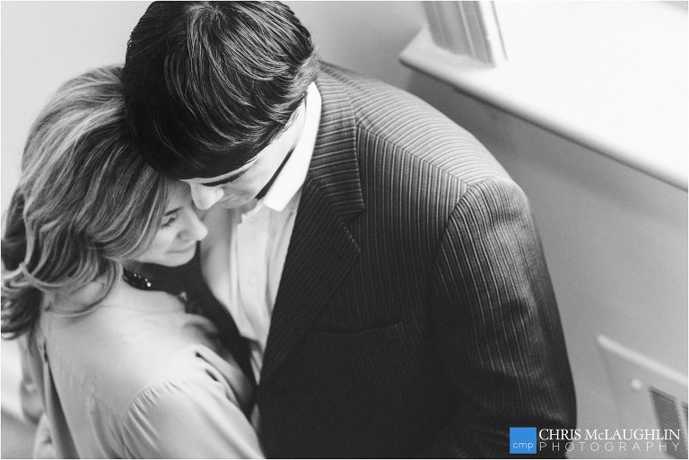 highland engagement photo