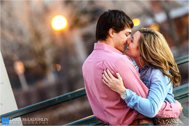 highland engagement photo