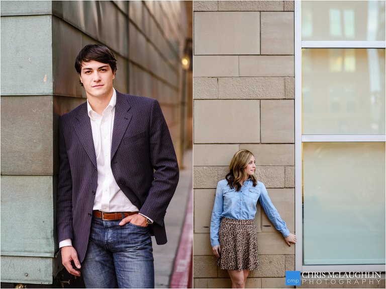 highland engagement photo