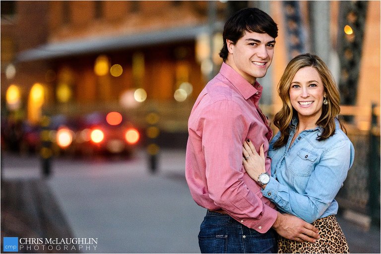 highland engagement photo