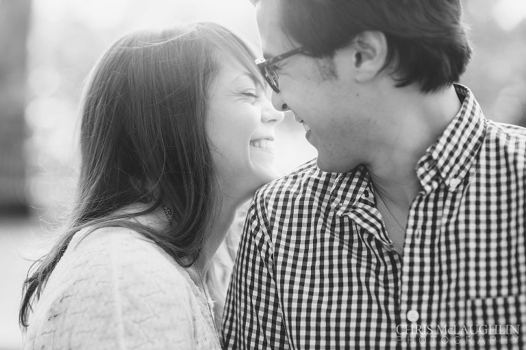 Wash Park Engagement Picture