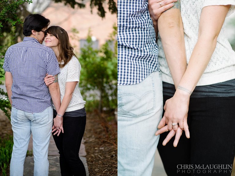 Wash Park Engagement Picture