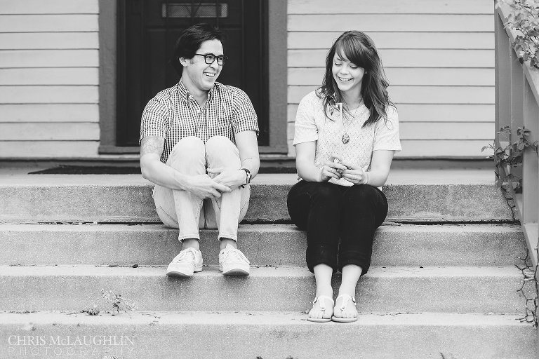 Wash Park Engagement Picture