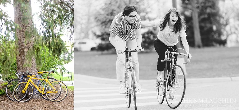 Wash Park Engagement Picture
