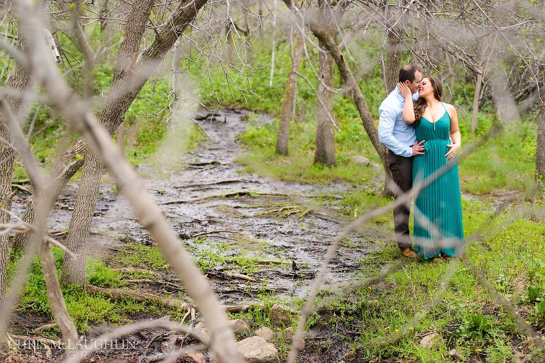 Chautauqua Park Engagement Session Photo