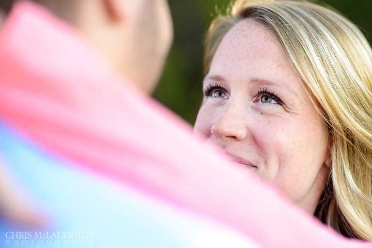 Castlewood Canyon Engagement Photo