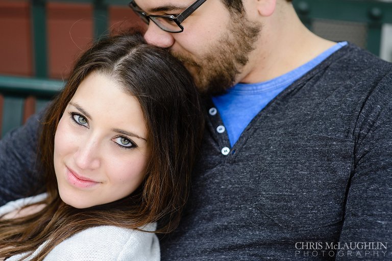 LoDo Engagement Session Picture