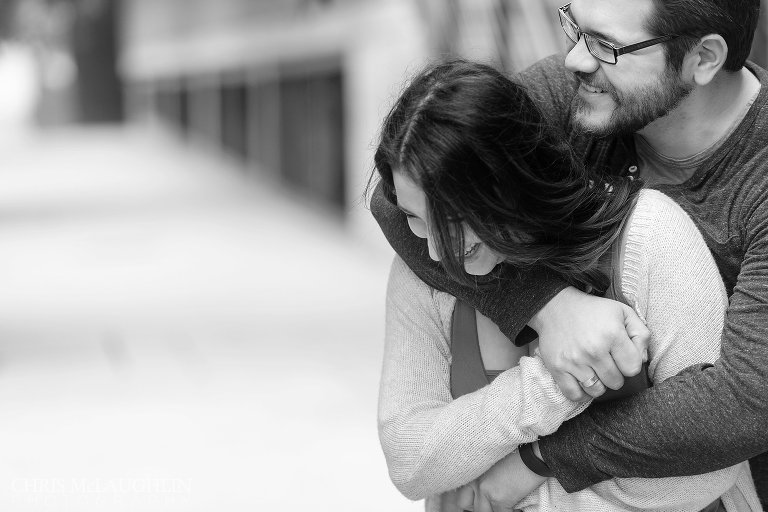 LoDo Engagement Session Picture