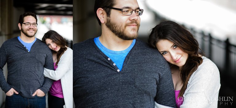 LoDo Engagement Session Picture