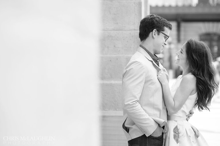 LoDo Engagement Session Photo