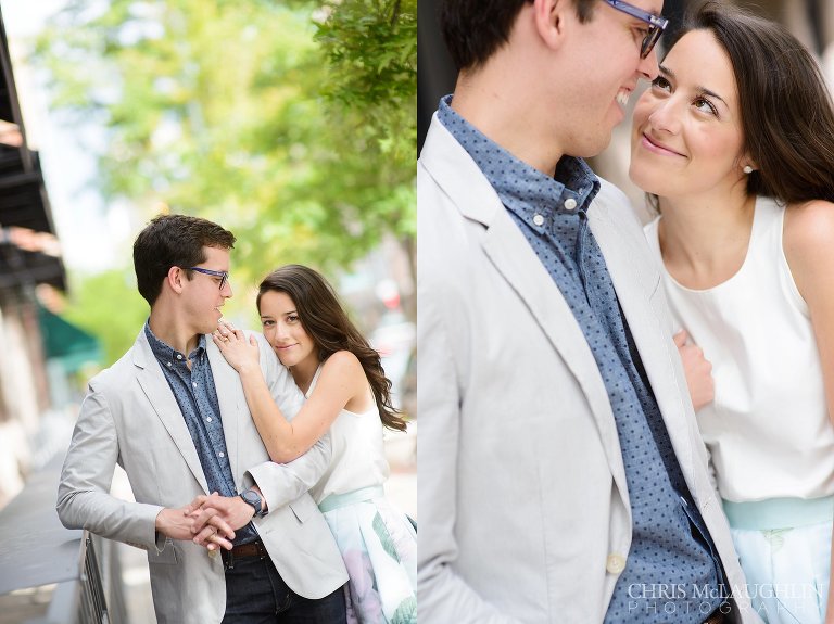 LoDo Engagement Session Photo