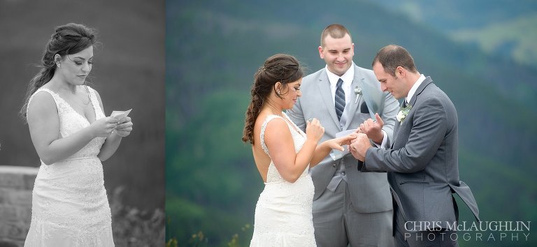 Vail Mountain Wedding Picture
