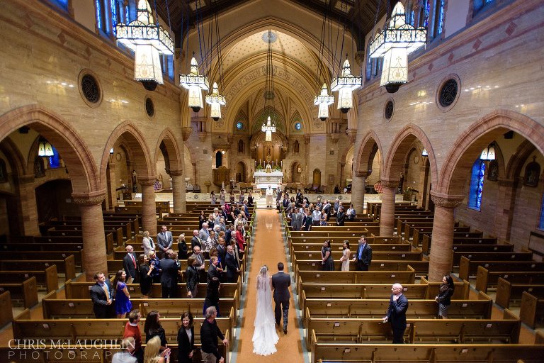 Holy Ghost Church Denver Wedding Picture