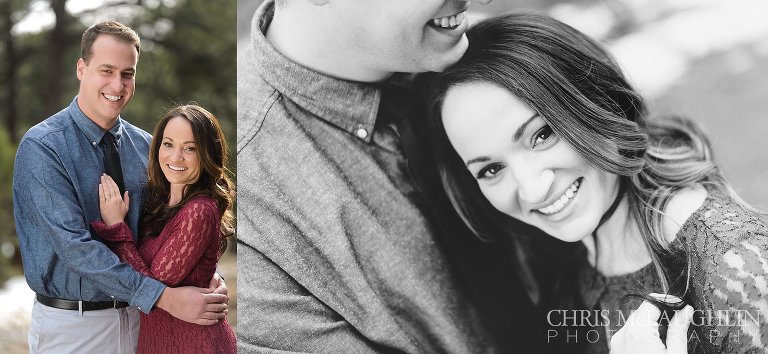 Lookout Mountain Engagement Photo