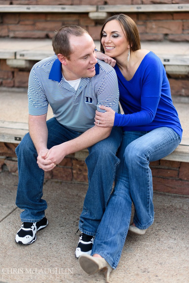 red rocks engagement picture
