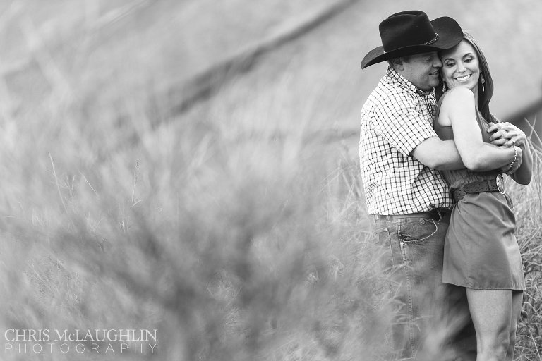 red rocks engagement picture