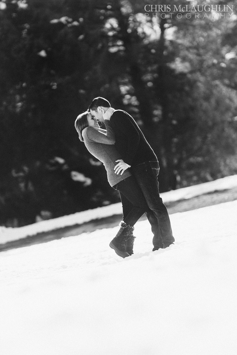 cheeseman park engagement picture