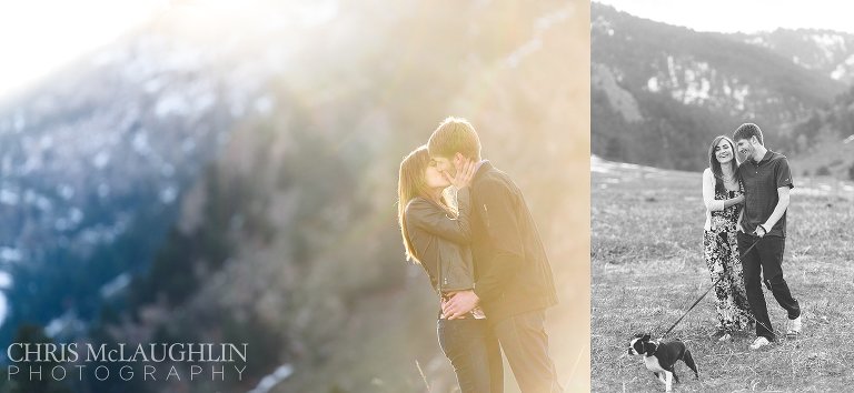 chautauqua park engagement picture