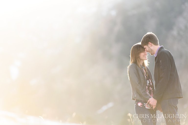 chautauqua park engagement picture
