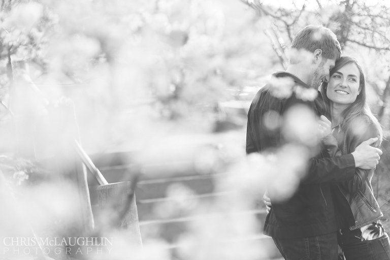 chautauqua park engagement picture