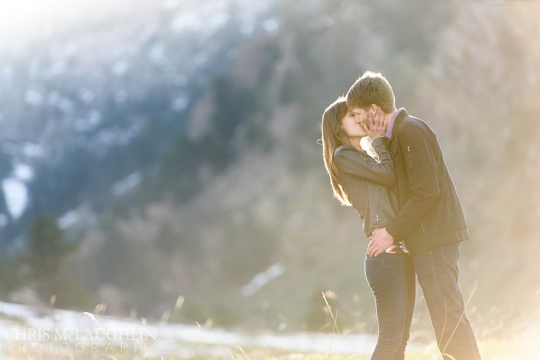 chautauqua park engagement picture