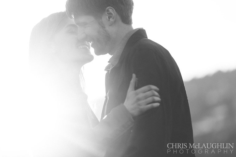 chautauqua park engagement picture