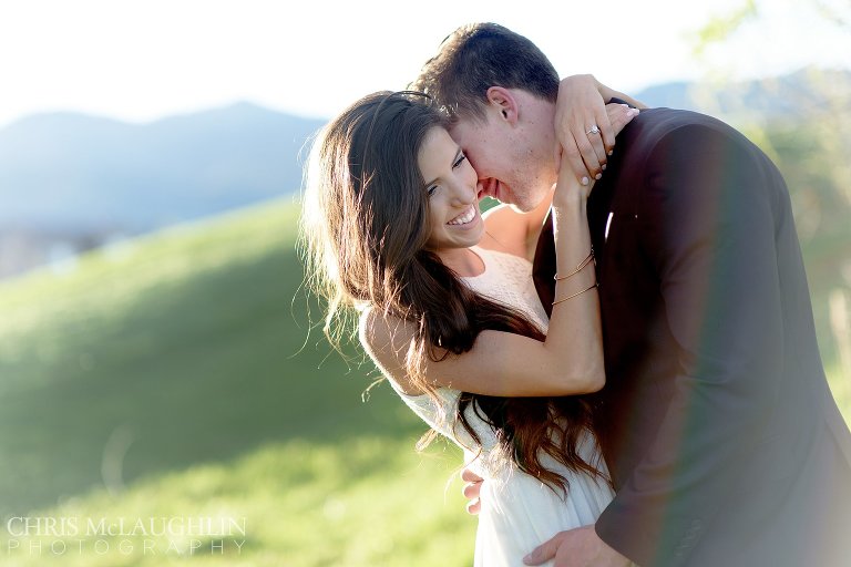 Red Rocks Country Club Engagement Picture