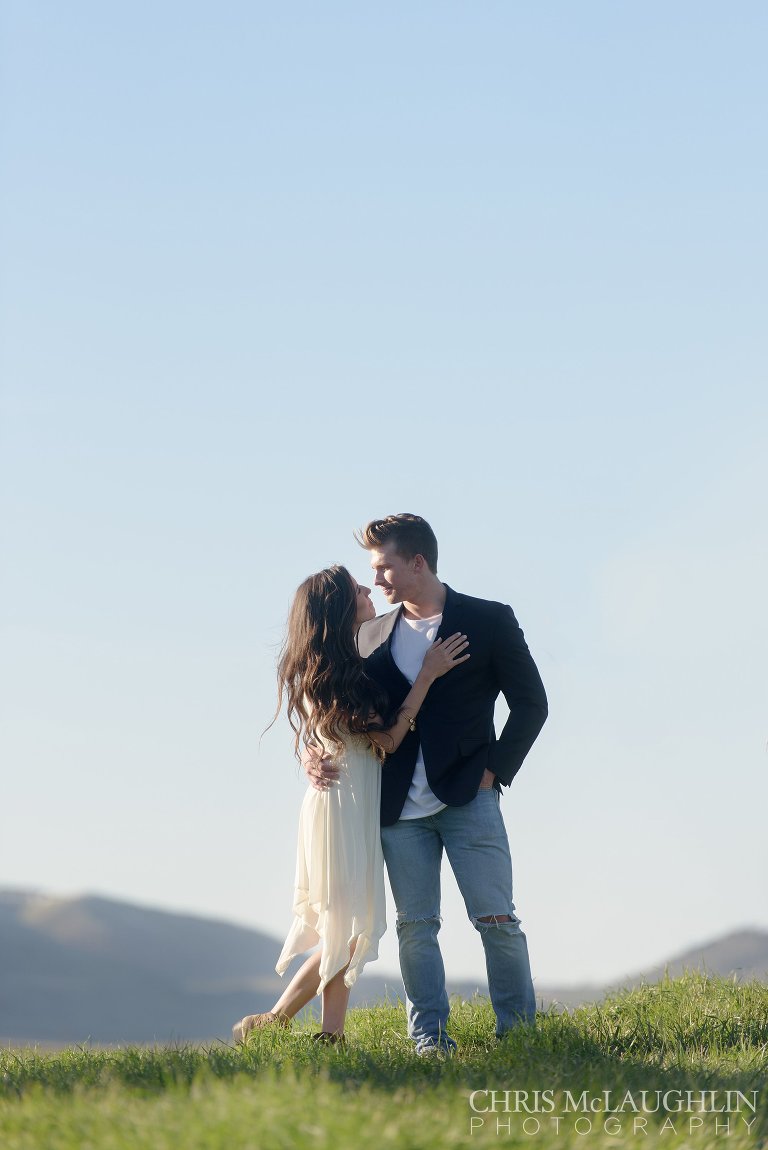 Red Rocks Country Club Engagement Picture
