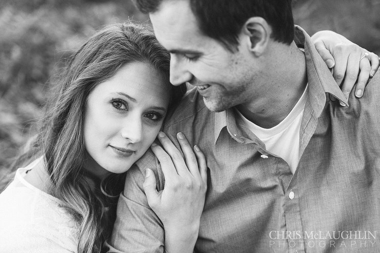 castlewood canyon engagement picture