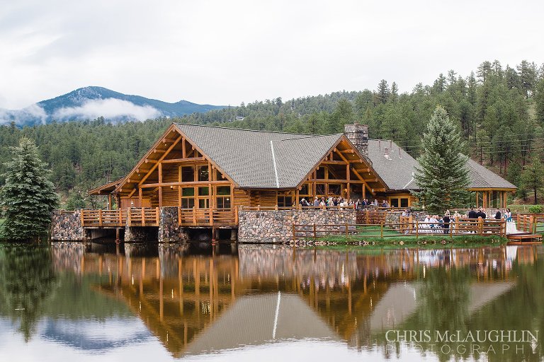 Evergreen Lakehouse Wedding Picture